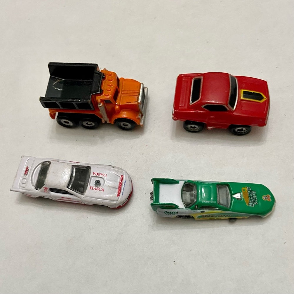 Vintage, Lot of 4 Miniature 1.25-inch Cars (H)