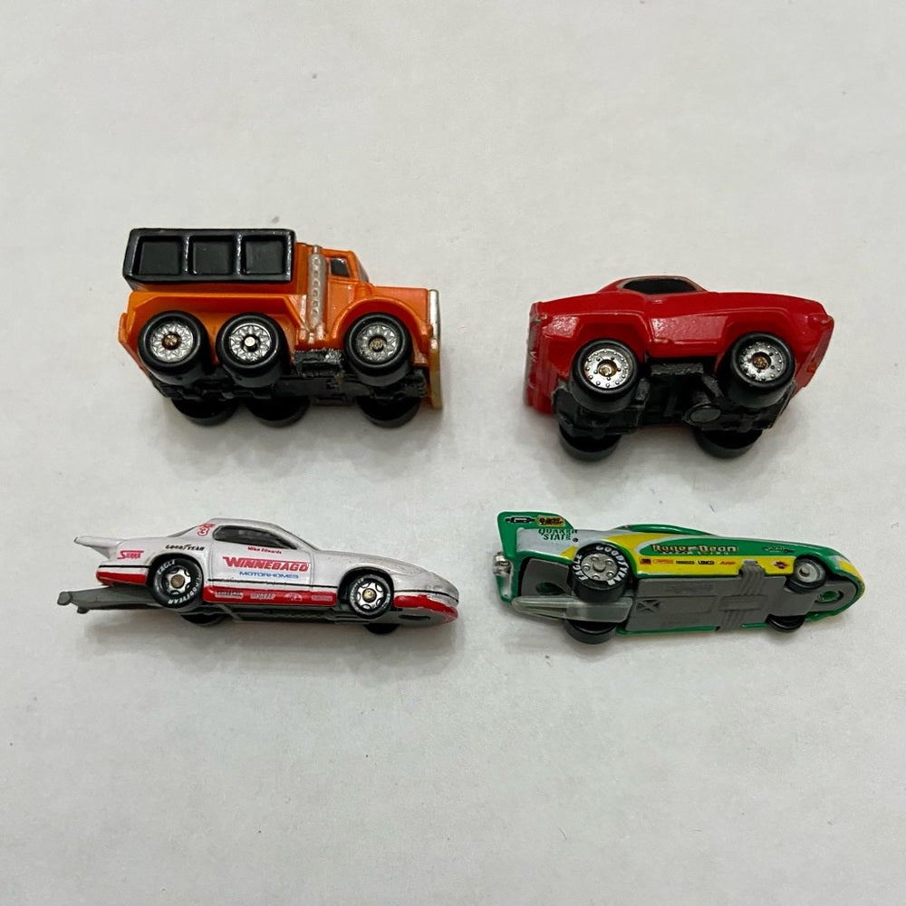 Vintage, Lot of 4 Miniature 1.25-inch Cars (H)