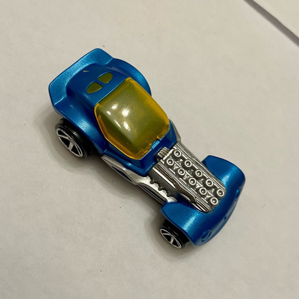 Vintage Hotwheels-Mattel Inc. 2008 Mattel Inc. 3.5in Blue Sports Car