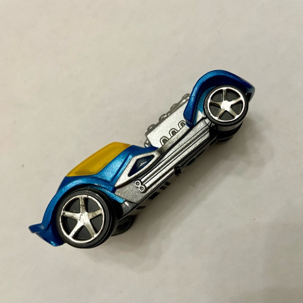 Vintage Hotwheels-Mattel Inc. 2008 Mattel Inc. 3.5in Blue Sports Car