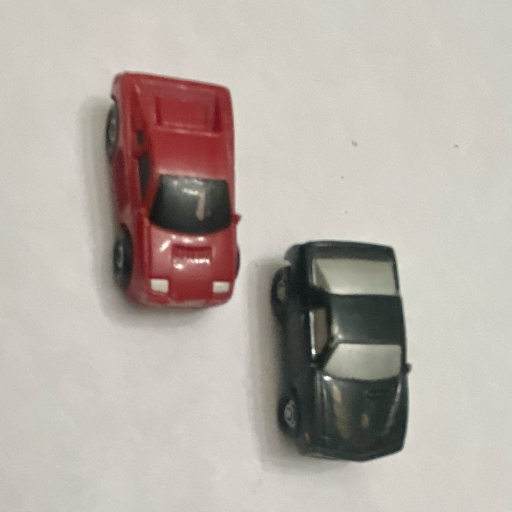 Vintage, Lot of 2 Miniature 1.25-inch Cars (C0823)