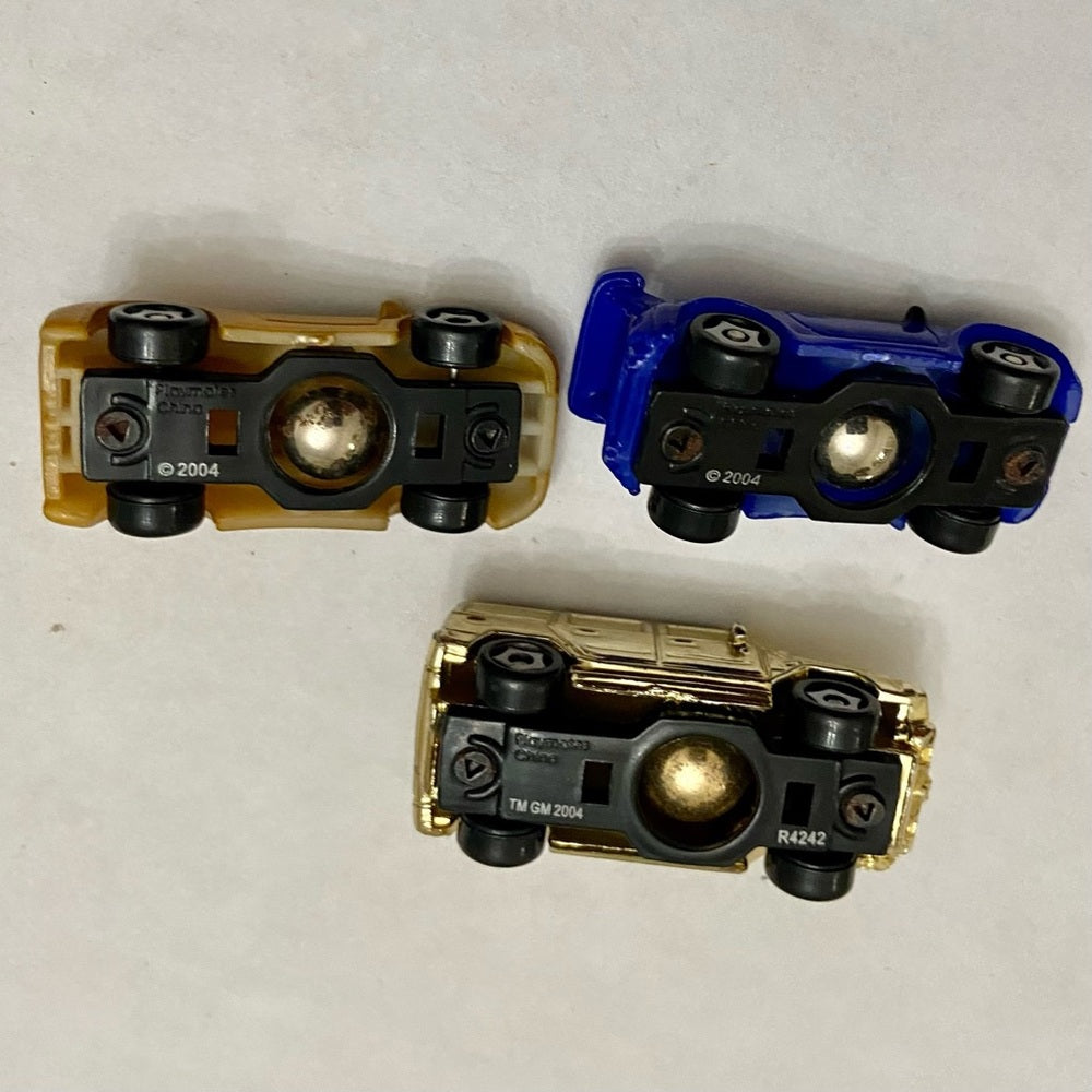 Vintage, 2004 Lot of 3 Miniature Cars