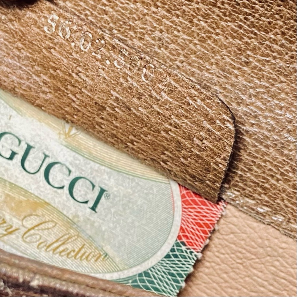 Vintage Gucci Gold Floral Evening Clutch Crossbody