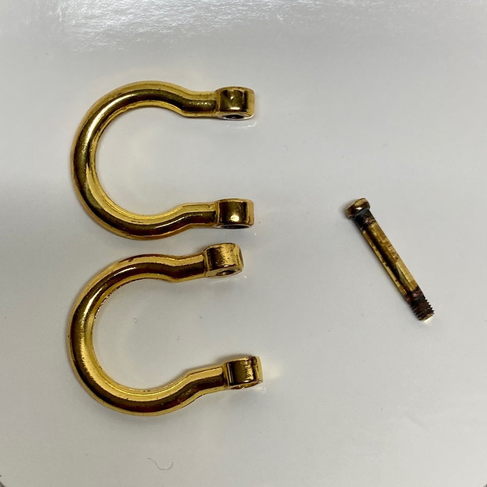 Vintage , Authentic Celine 3pc Buckle and Strap Hook Hardware