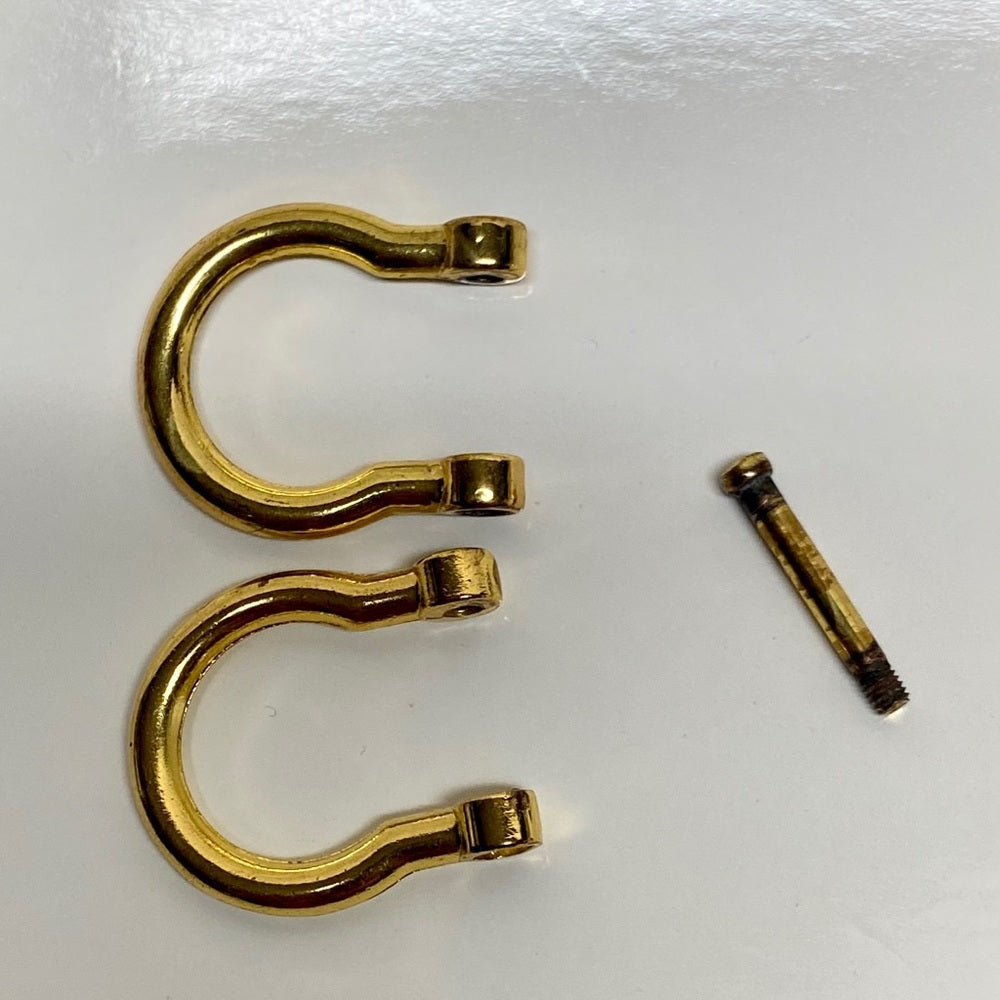 Vintage , Authentic Celine 3pc Buckle and Strap Hook Hardware