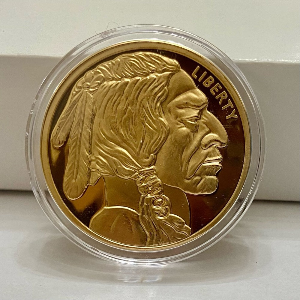 National Collectors Mint- 2023, $50.00 Tribute Proof Gold Plated Coin