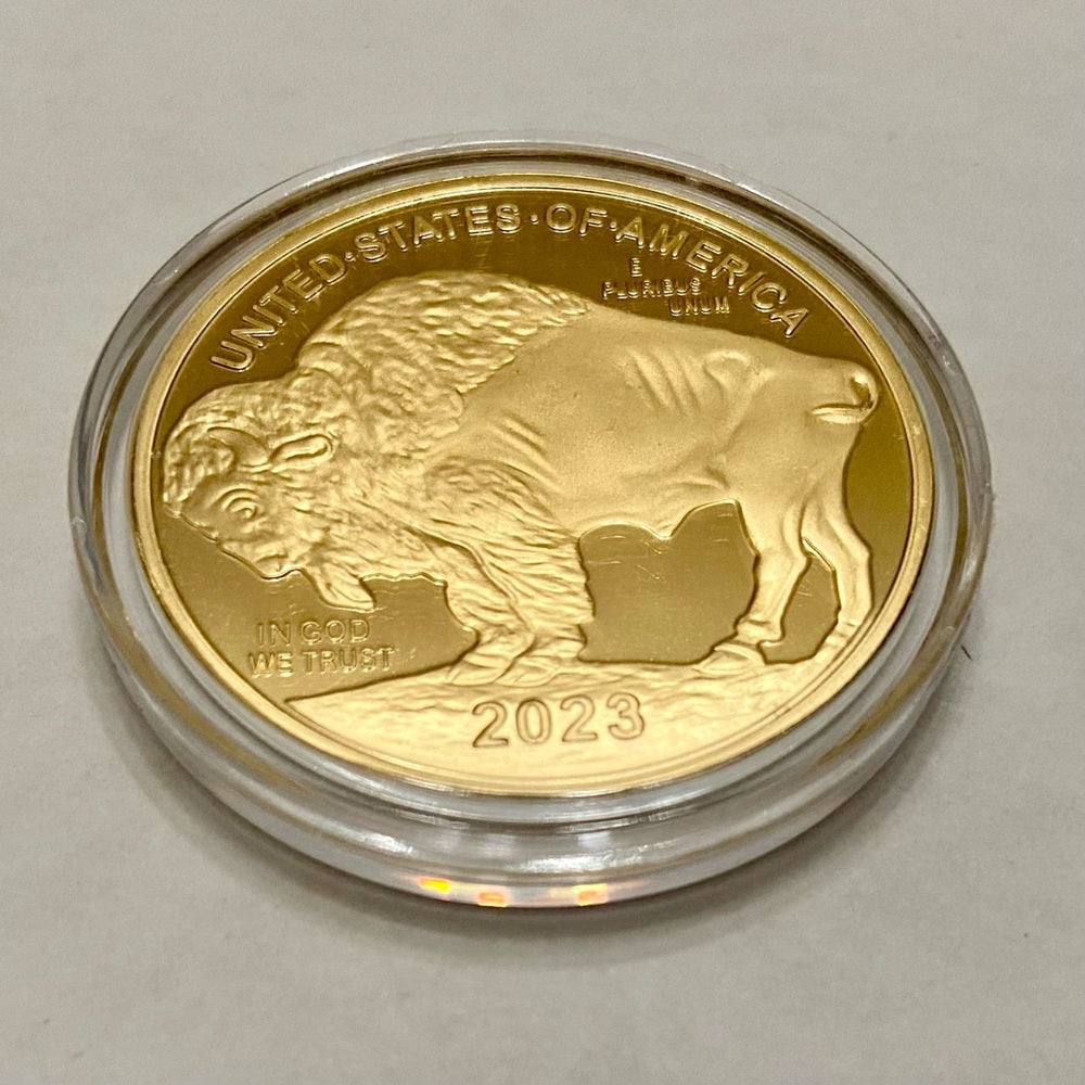 National Collectors Mint- 2023, $50.00 Tribute Proof Gold Plated Coin
