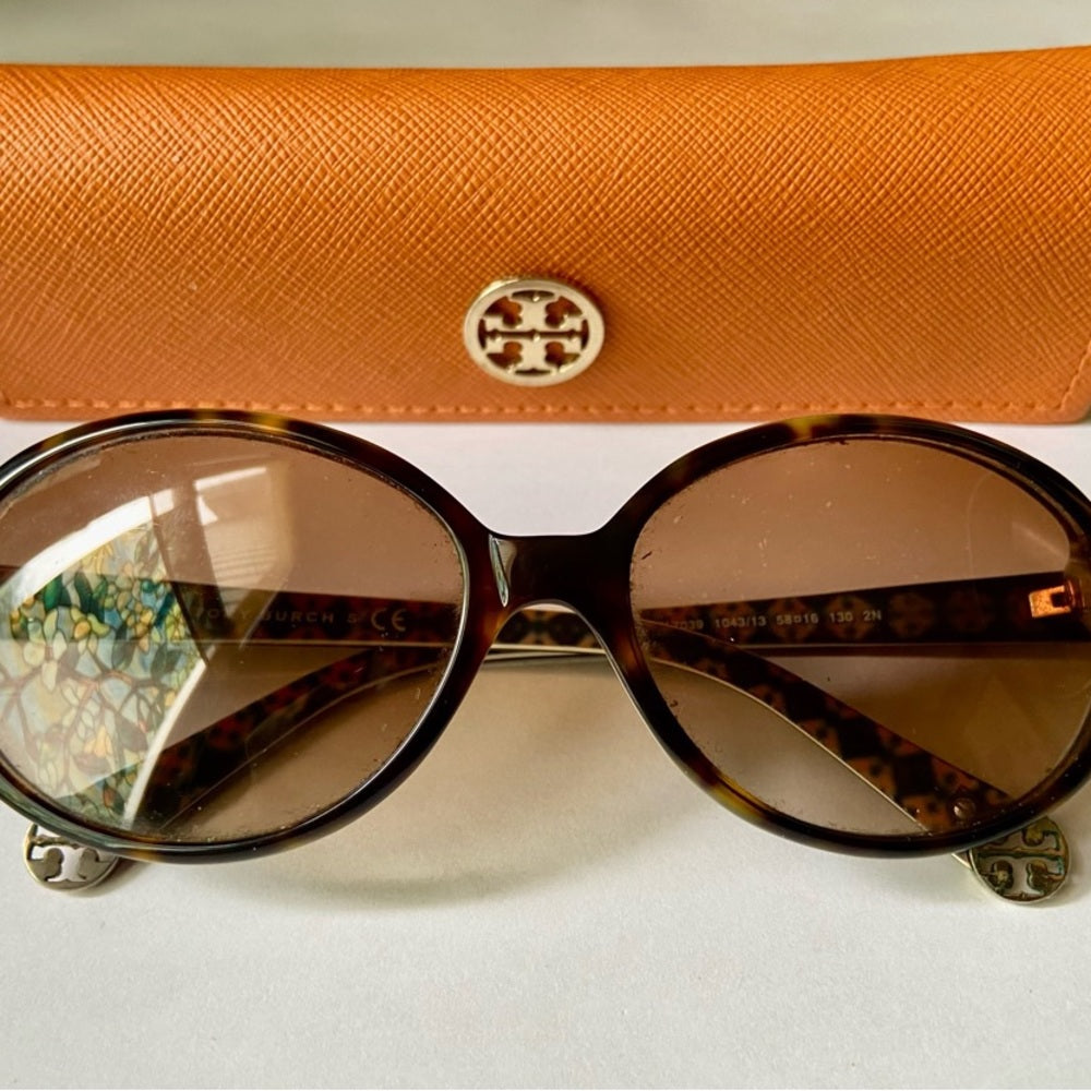 Vintage Authentic Tory Burch Sunglasses with Case