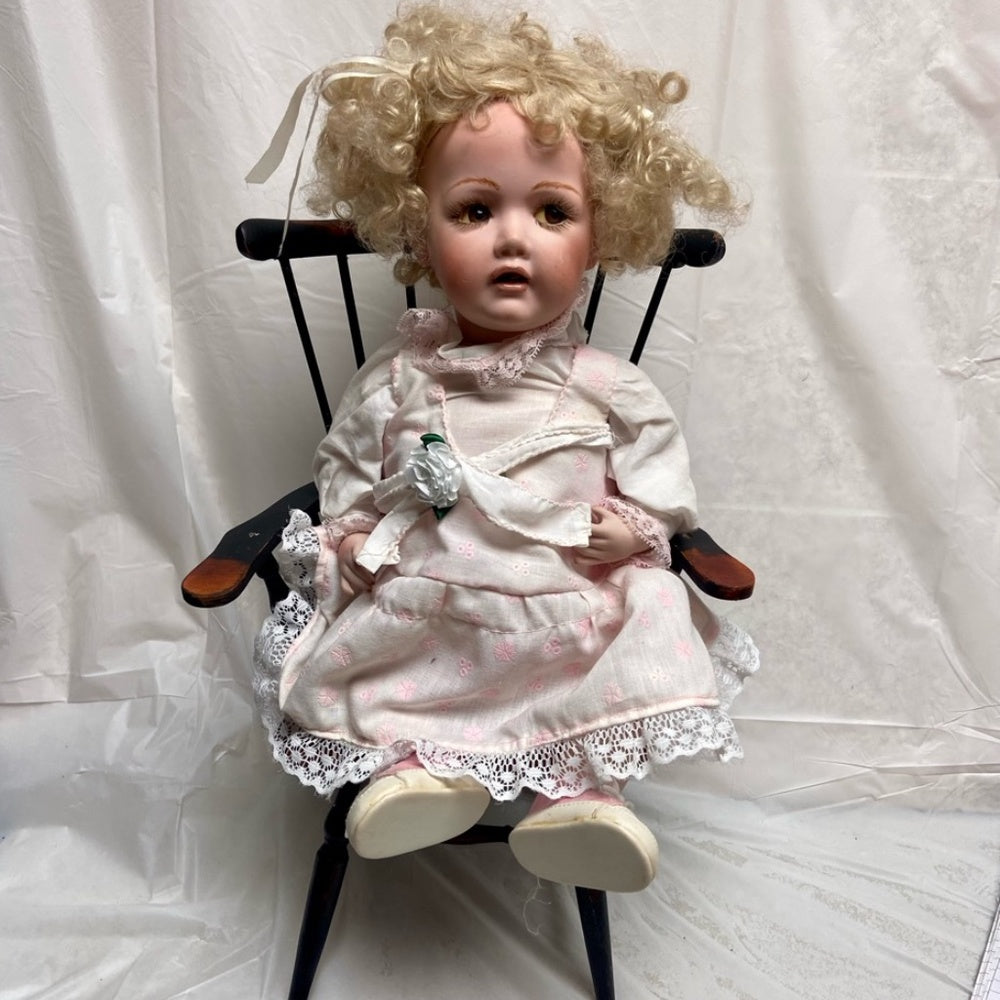 Vintage, JDK, Germany 18in Kestner Porcelain Baby Doll