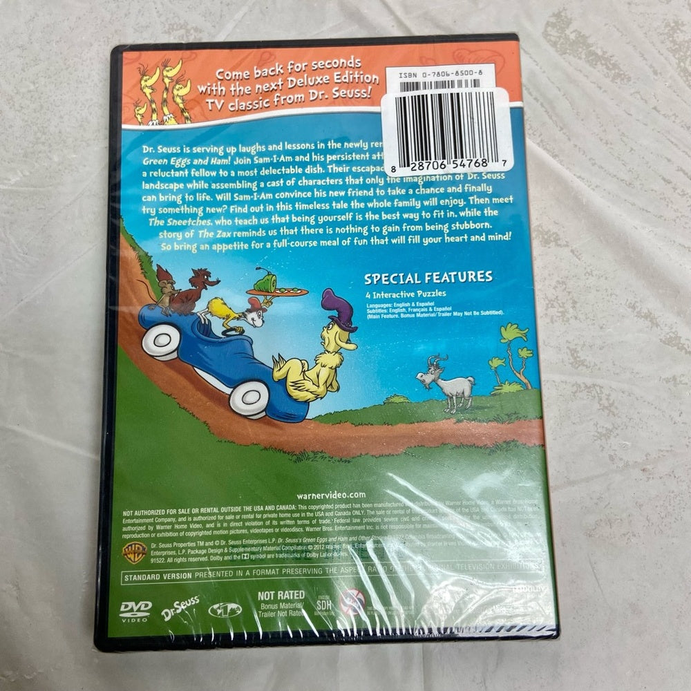 Dr. Seuss's Green Eggs & Ham and Other Stories -De Luxe Edition {DVD-Video}