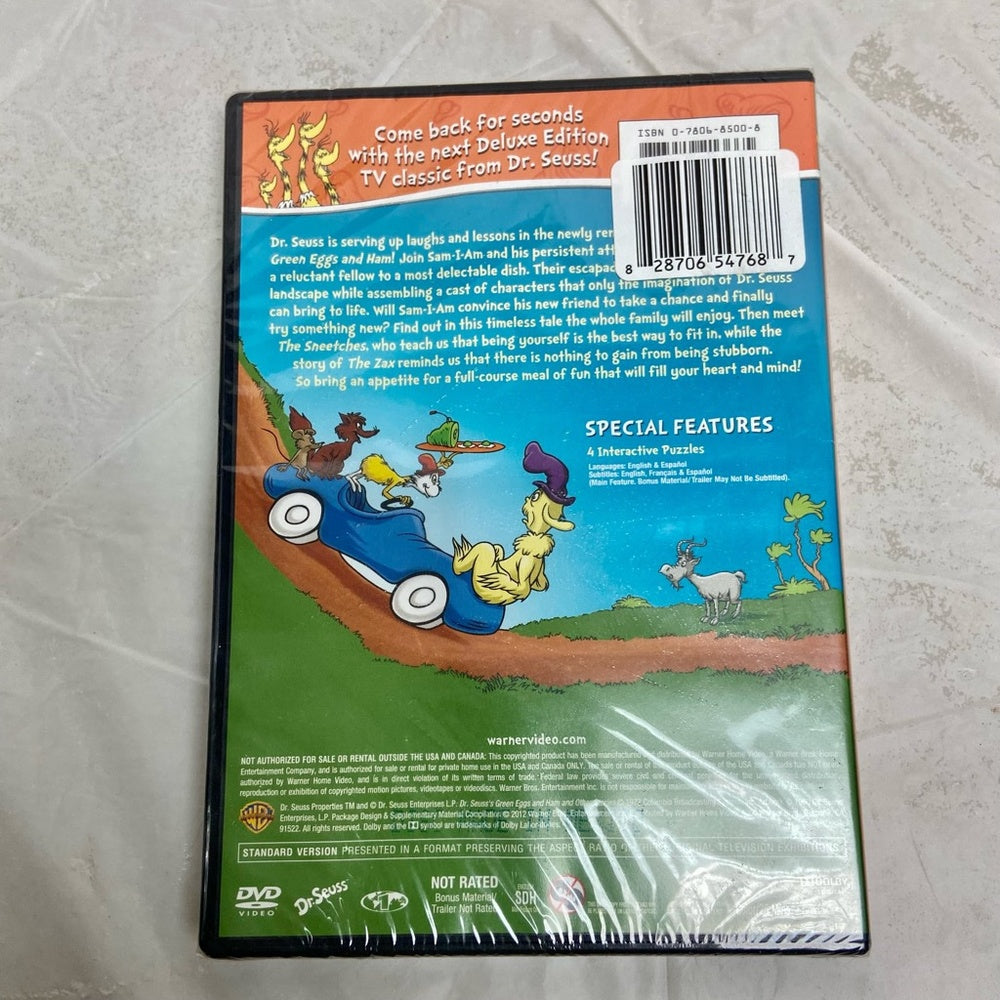Dr. Seuss's Green Eggs & Ham and Other Stories -De Luxe Edition {DVD-Video}
