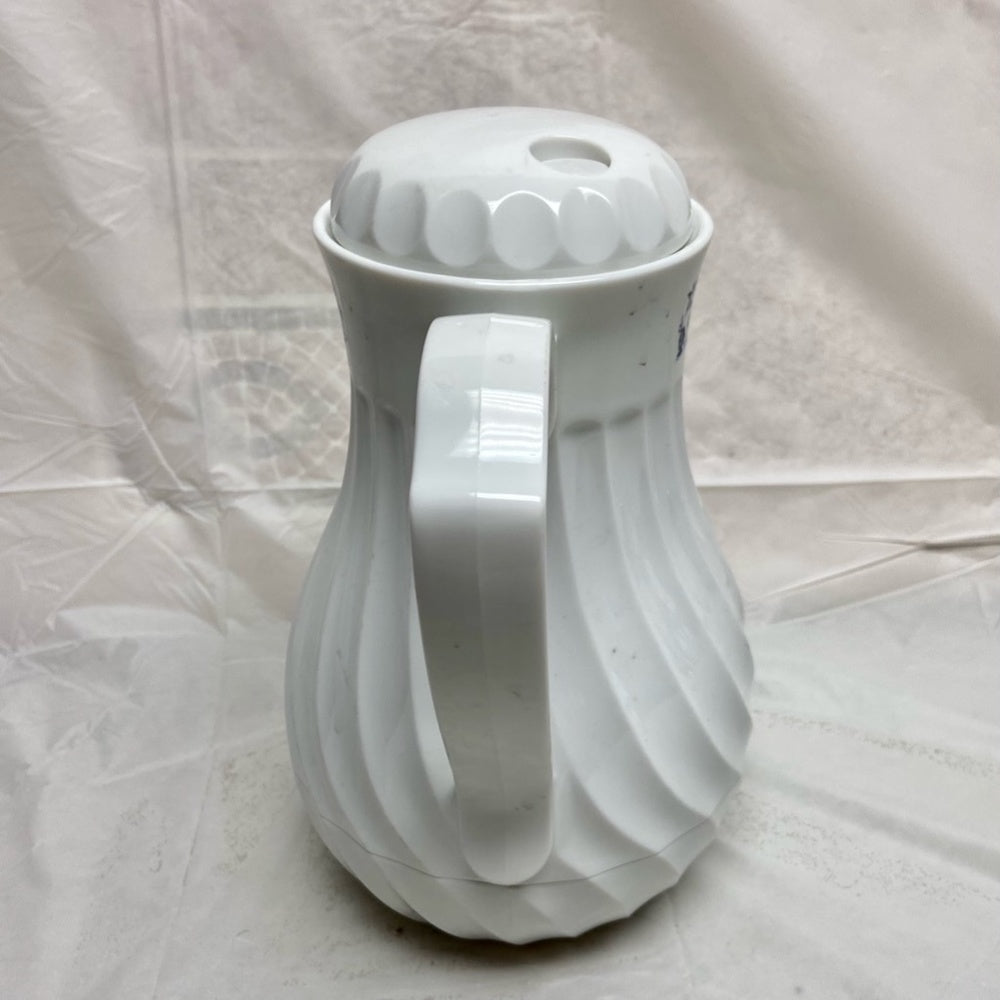 Vintage,Hormel, Connoiserve Swirled Hot-Cold Jug- Teapot 10in H x 8.5in W