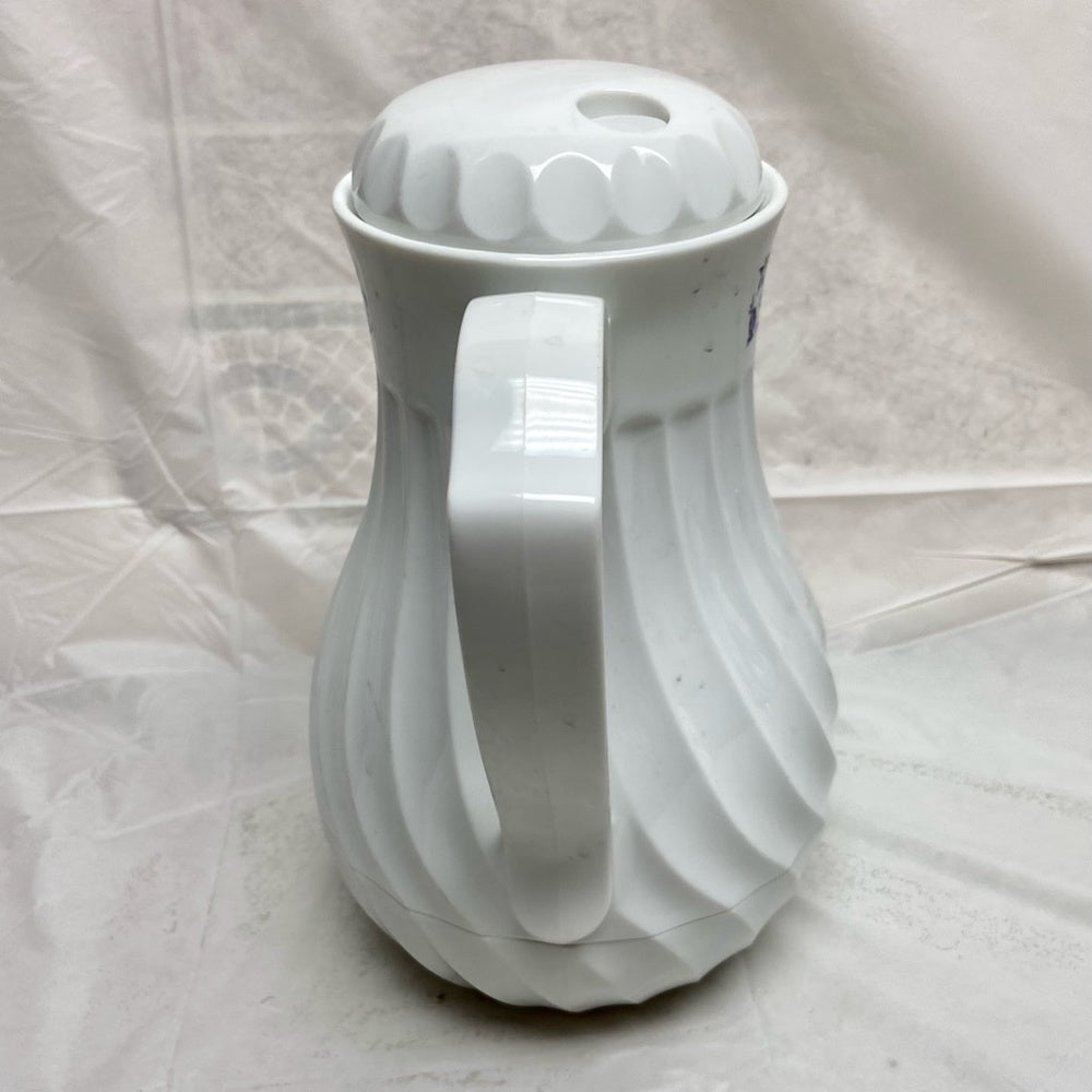 Vintage,Hormel, Connoiserve Swirled Hot-Cold Jug- Teapot 10in H x 8.5in W