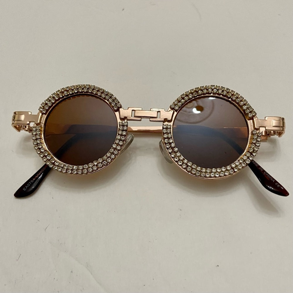 Lot of 2 Vintage Sun Glasses-with Rhinestones (A)