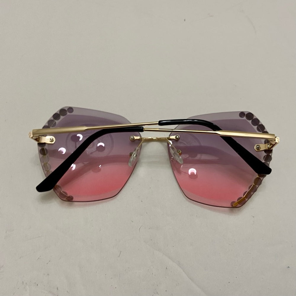 Lot of 2 Vintage Sun Glasses-with Rhinestones (A)