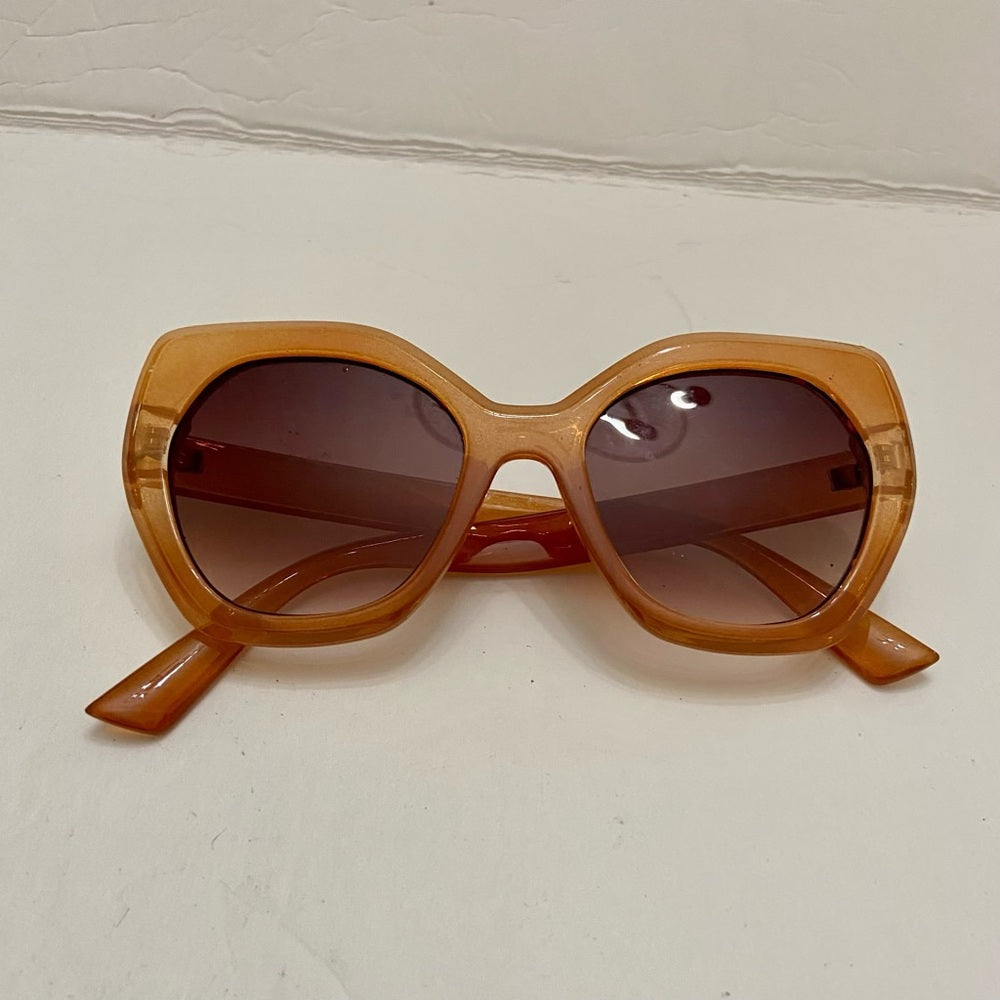 Lot of 2 Vintage Sun Glasses-Brown and Blue Lenses