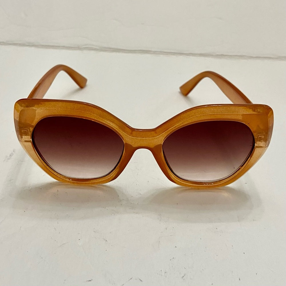 Lot of 2 Vintage Sun Glasses-Brown and Blue Lenses