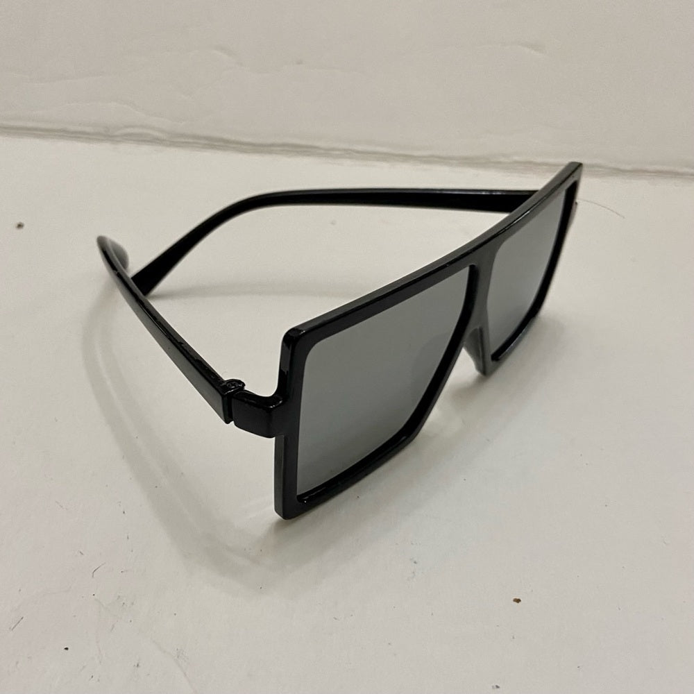 Lot of 2 Vintage Sun Glasses-Iridescent and Black Squarish Sunglasses