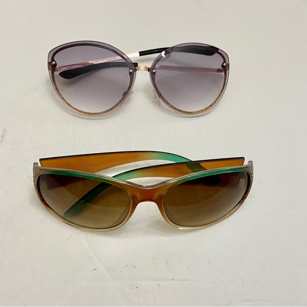 Lot of 2 Vintage Sun Glasses-with Rhinestones (A)