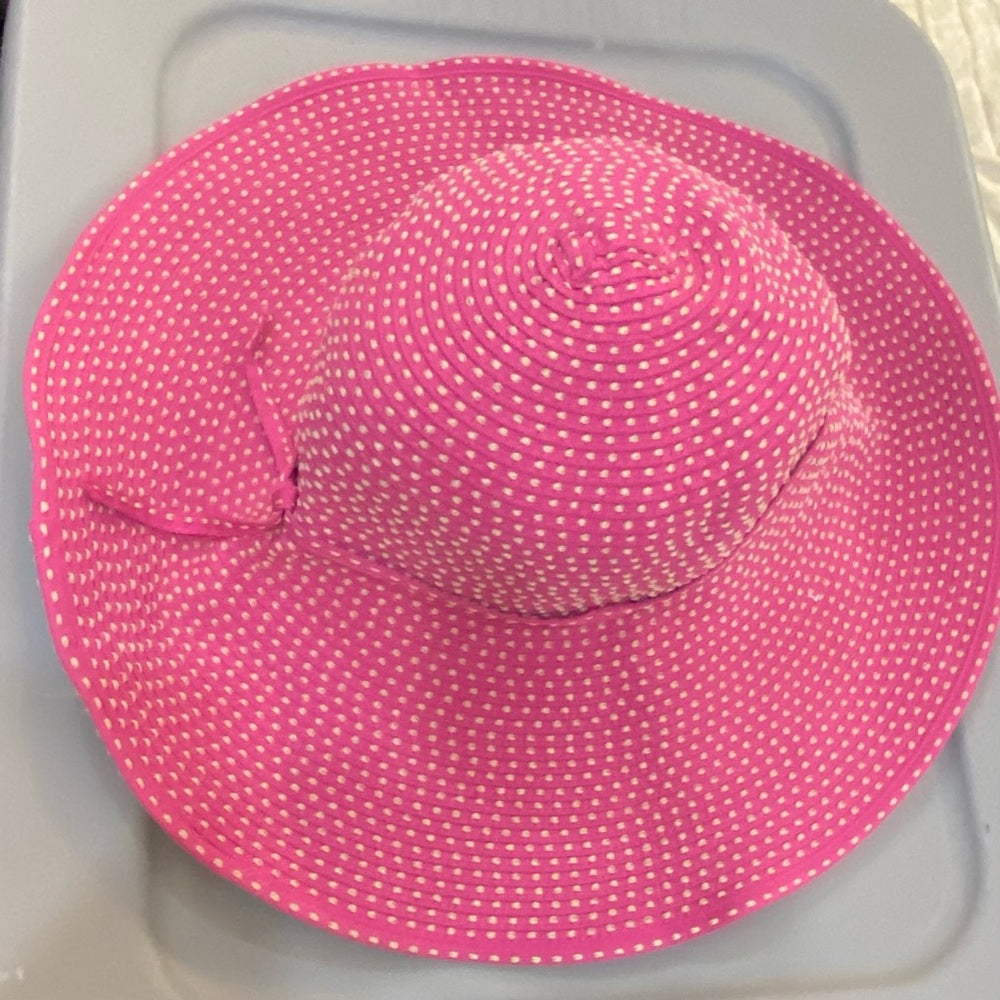 Elegant, San Diego Hat Co.-Fuchsia Pink Wide Rim Hat Size 6-8