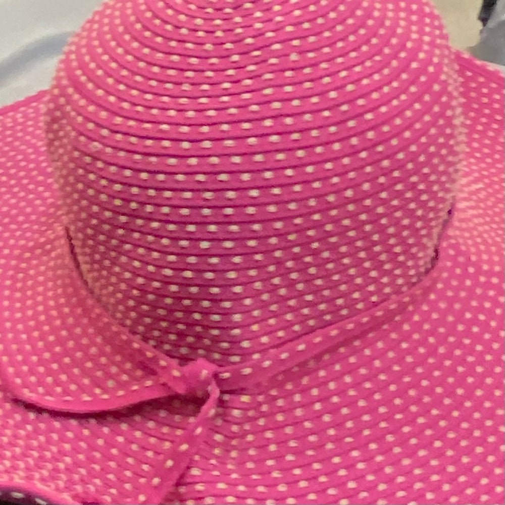 Elegant, San Diego Hat Co.-Fuchsia Pink Wide Rim Hat Size 6-8