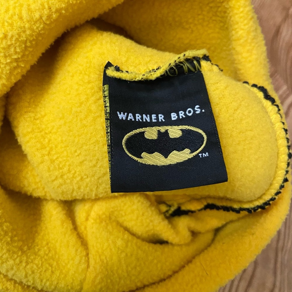 Stunning Warner Bros Batman Black Yellow Beanie Hat
