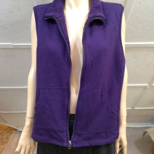 Purple Reversible Vest (L)