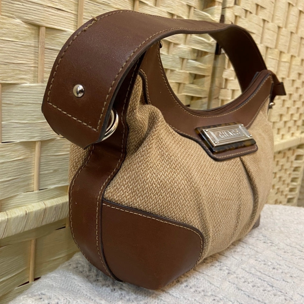 Chaps, Brown and Tan Shoulder Bag