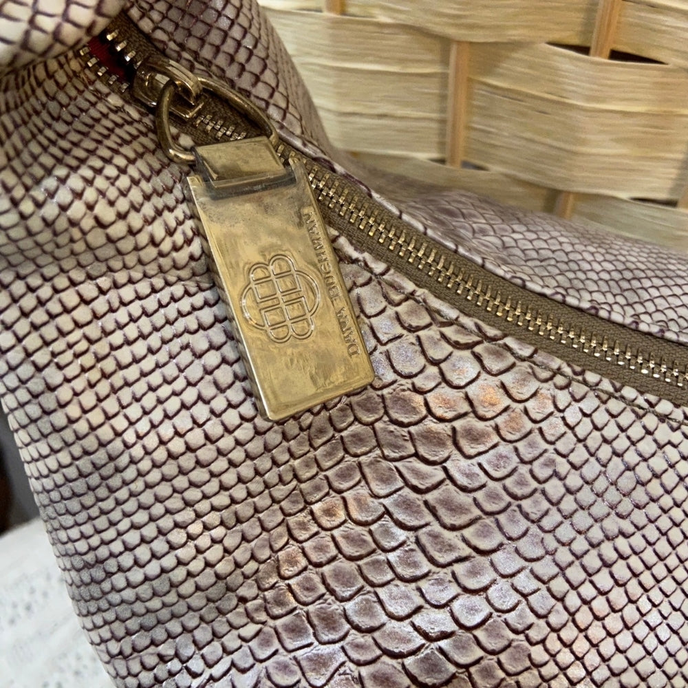 Dana Buchman, Faux Snake Skin Leather Shoulder Bag