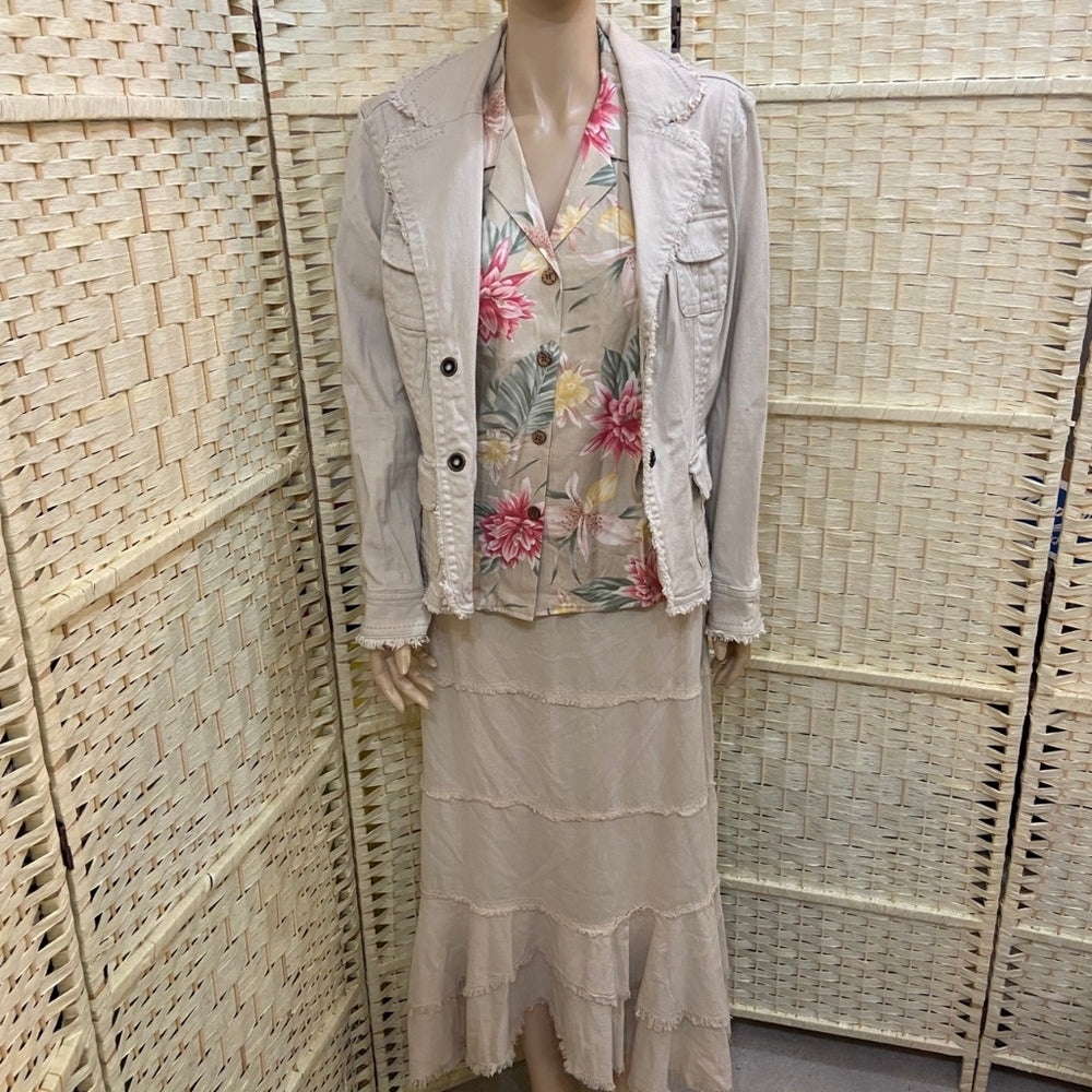 Casual Summer Tan Outfit Set