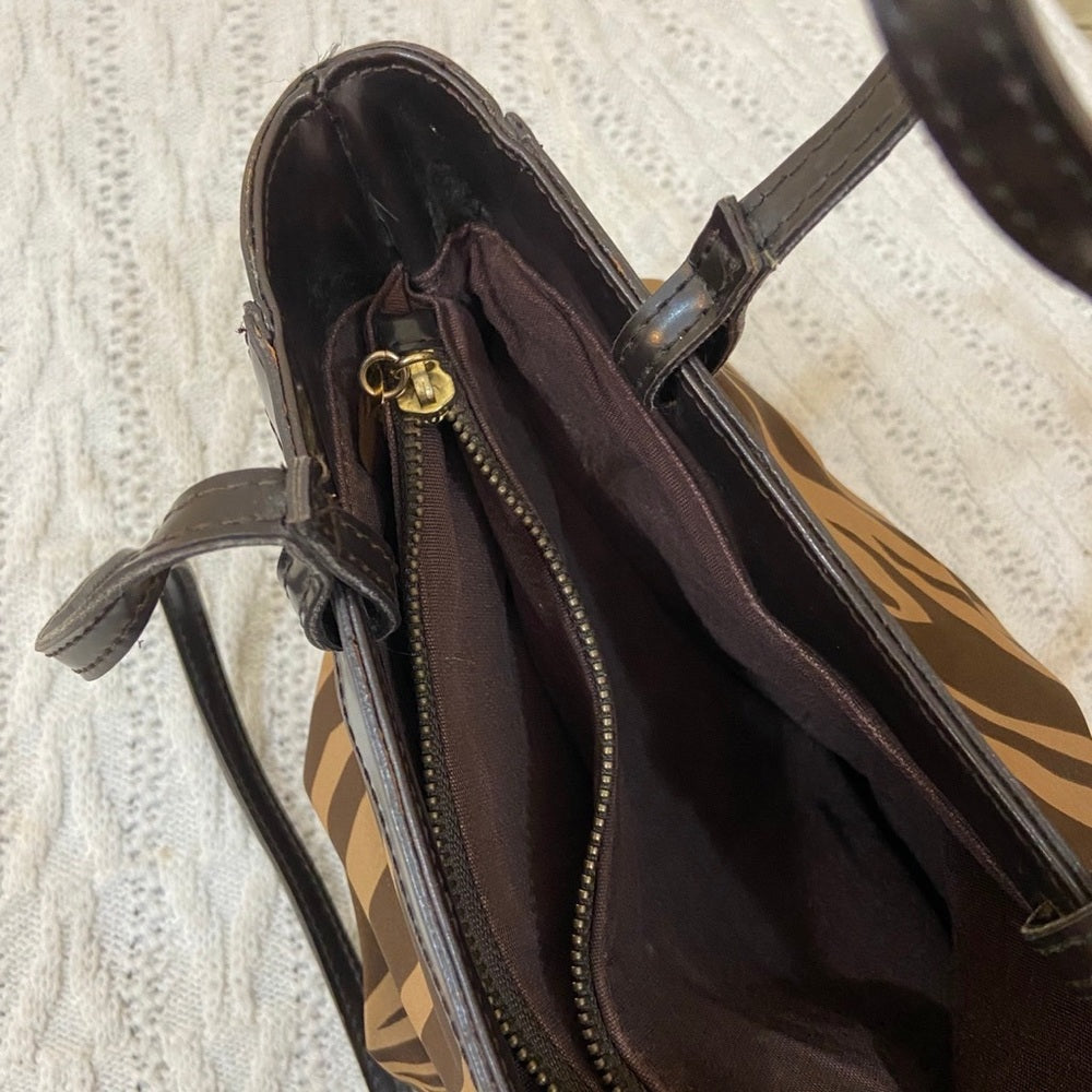 Nine West Tiger Print Handbag- Shoulder Bag