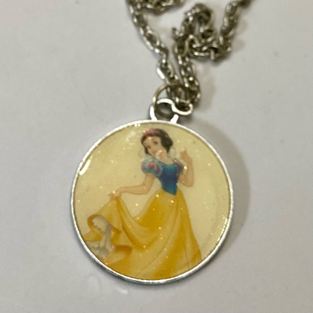 Vintage, 4-pc of Disney Princesses Necklace