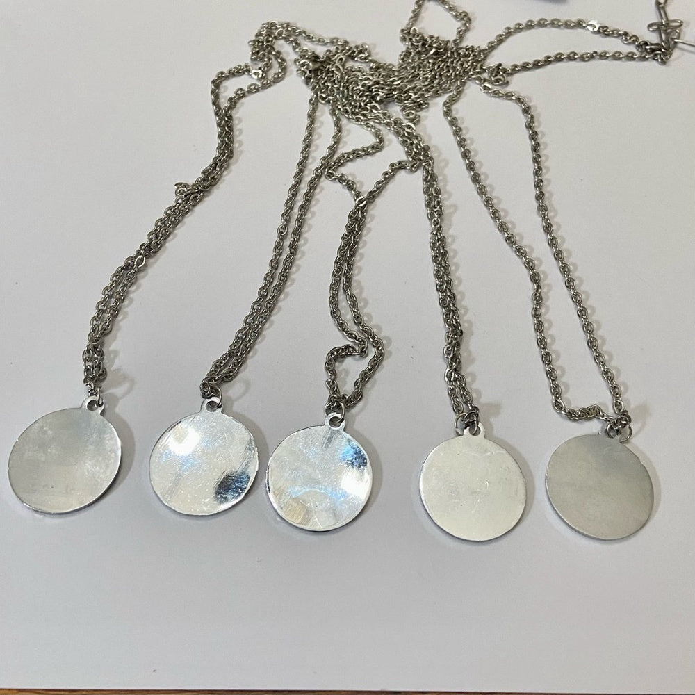 Vintage, 5-pc of Marvel Pendant Necklaces