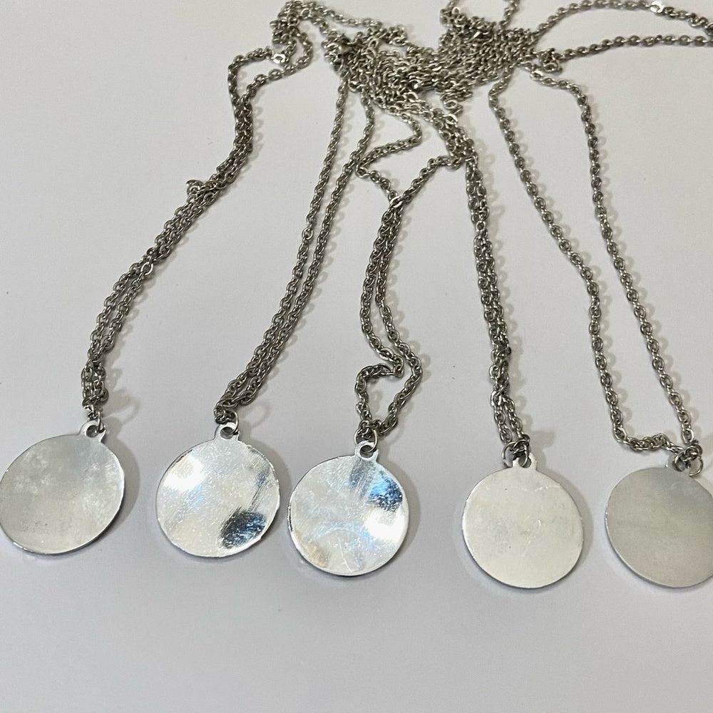 Vintage, 5-pc of Marvel Pendant Necklaces