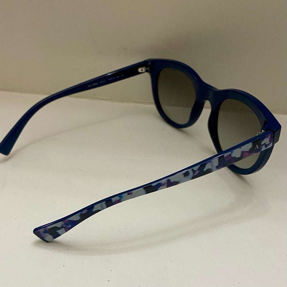 Armani Exchange Blue Marble Sunglasses AX 40535 819311 51-21 140 2N