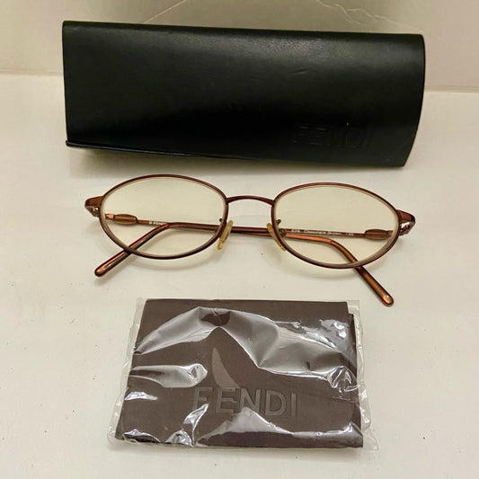 Fendi Made in Italy Chocolate Brown F78 130 (Frame Only)