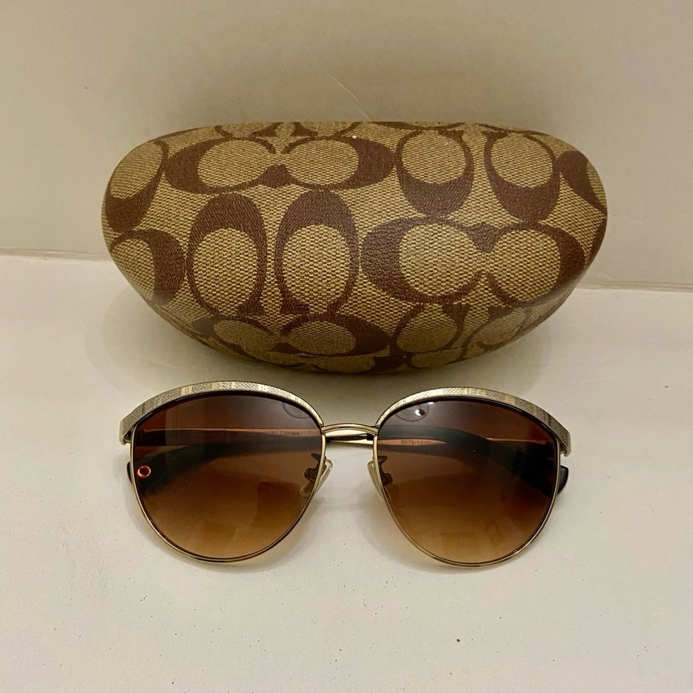 Coach Gold Sunglasses HC 7027 (L057 Catrice T Sunglasses 9072/13 56-25 135 3N