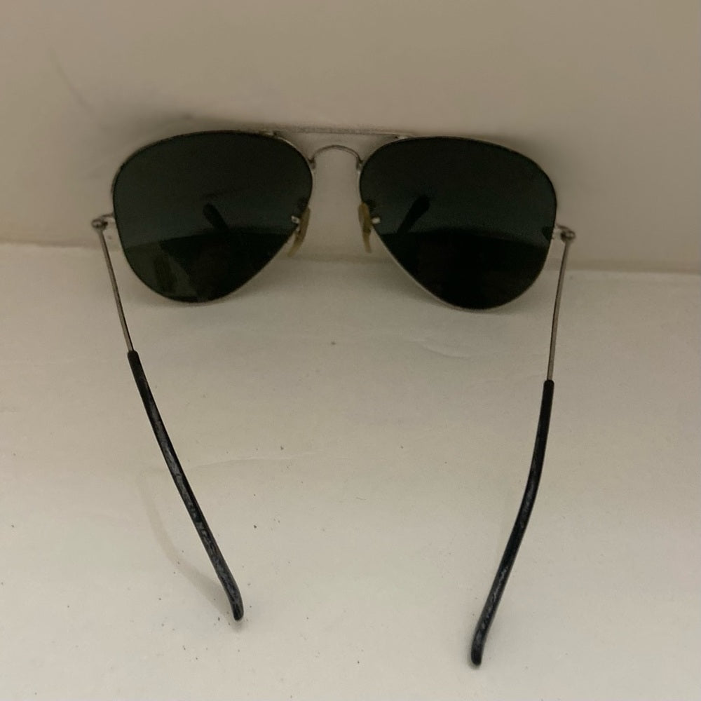 Ray-Ban Mirrored, Green Aviator Sunglasses RB3025 W827 58-14 3N