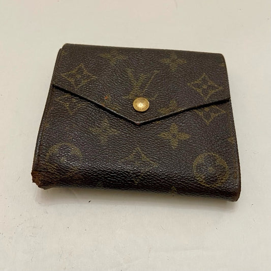 Vintage Louis Vuitton, Brown Mono, Mens Multiple Wallet (B) (884AN)