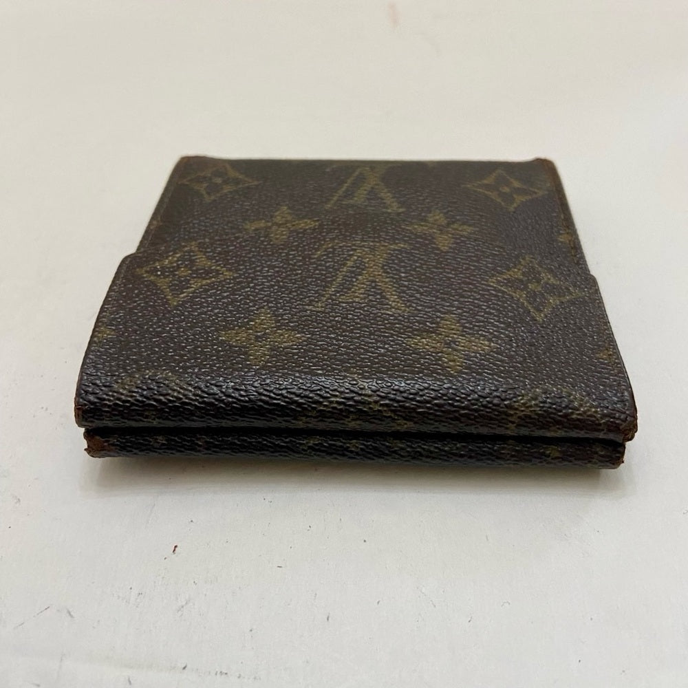 Vintage Louis Vuitton, Brown Mono, Mens Multiple Wallet (B) (884AN)