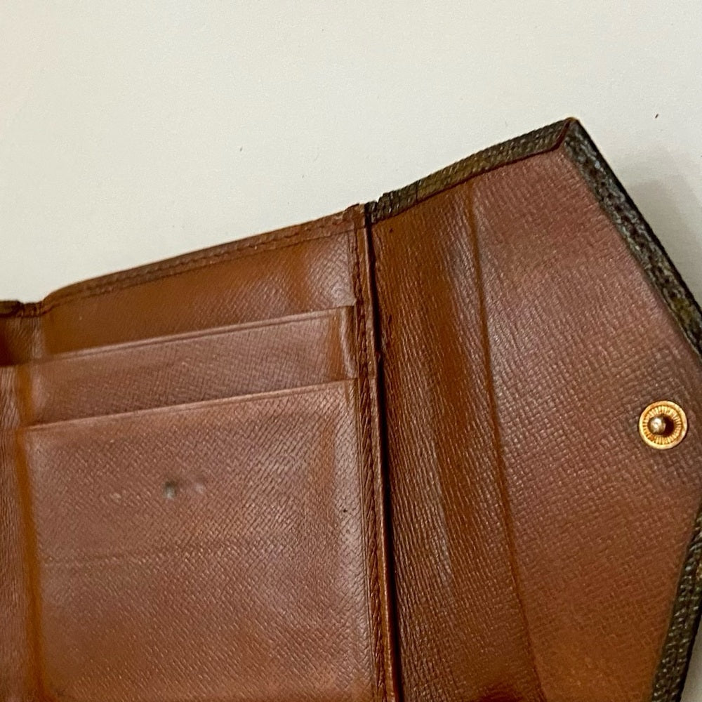 Vintage Louis Vuitton, Brown Mono, Mens Multiple Wallet (B) (884AN)