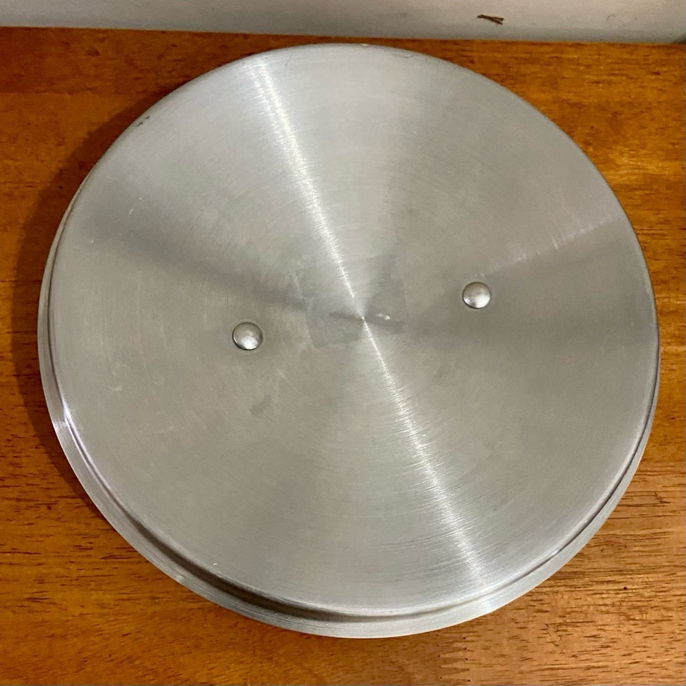 Blue Willow, Stainless Steel Large Dutch Oven w/ Lid 14in L x 10.5in D x 3.5in H