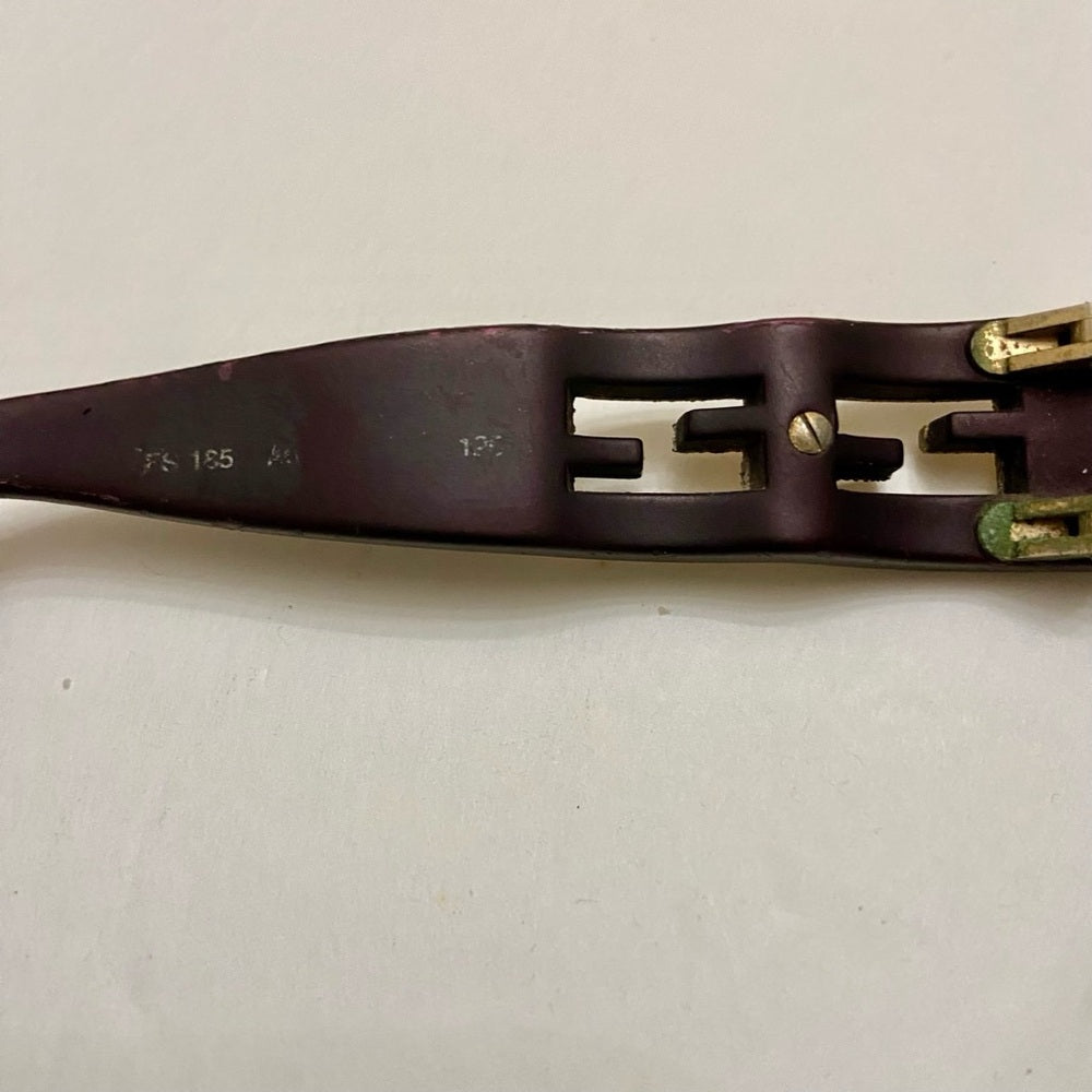 Vintage, Fendi Burgundy Bi-Focal with Case (5.5in x 1.75in x 2.5in)