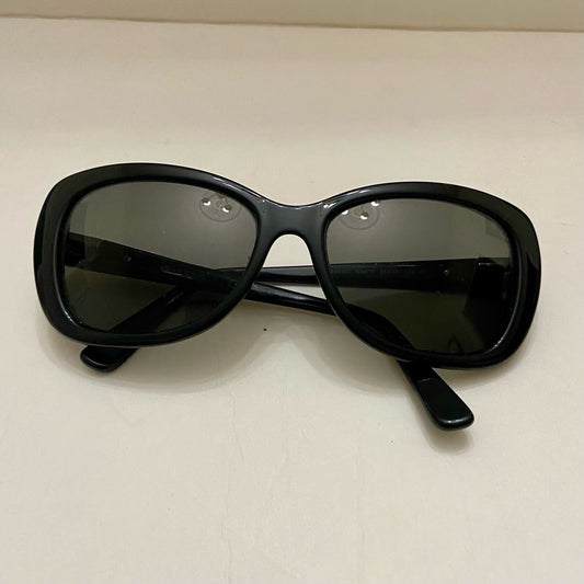 Vintage, Vogue, Black Sunglasses With Rhinestones (Frame Only)