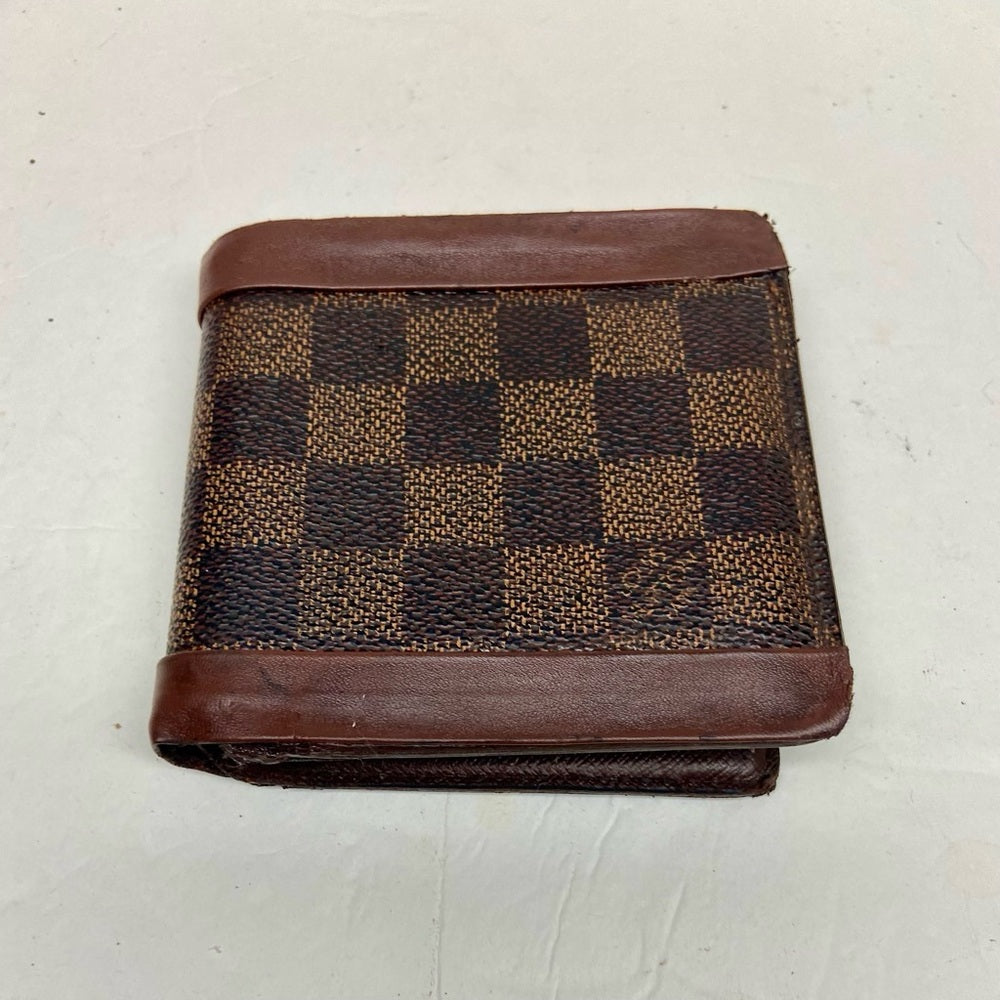 Louis Vuitton Damier Ebene Mens Credit Card Wallet (CA0044)