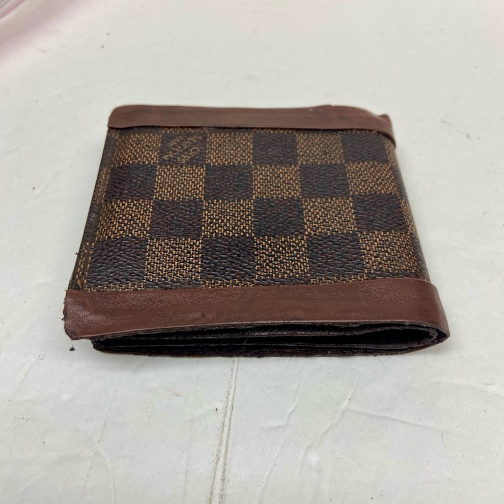 Louis Vuitton Damier Ebene Mens Credit Card Wallet (CA0044)