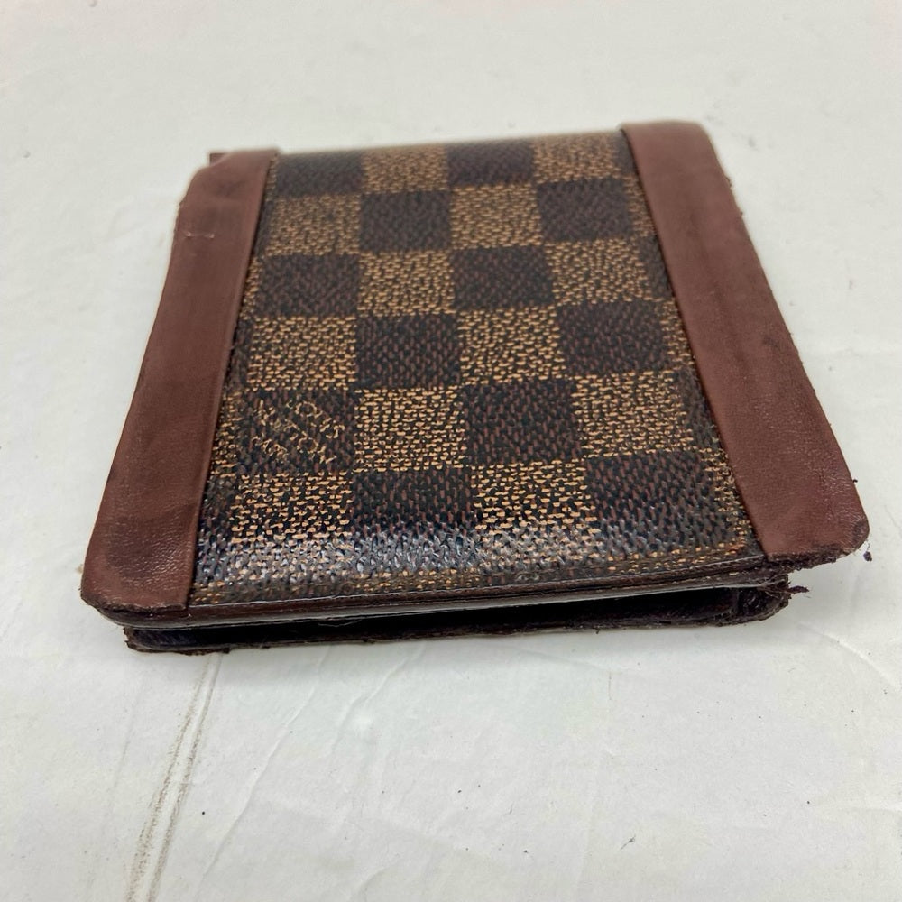 Louis Vuitton Damier Ebene Mens Credit Card Wallet (CA0044)