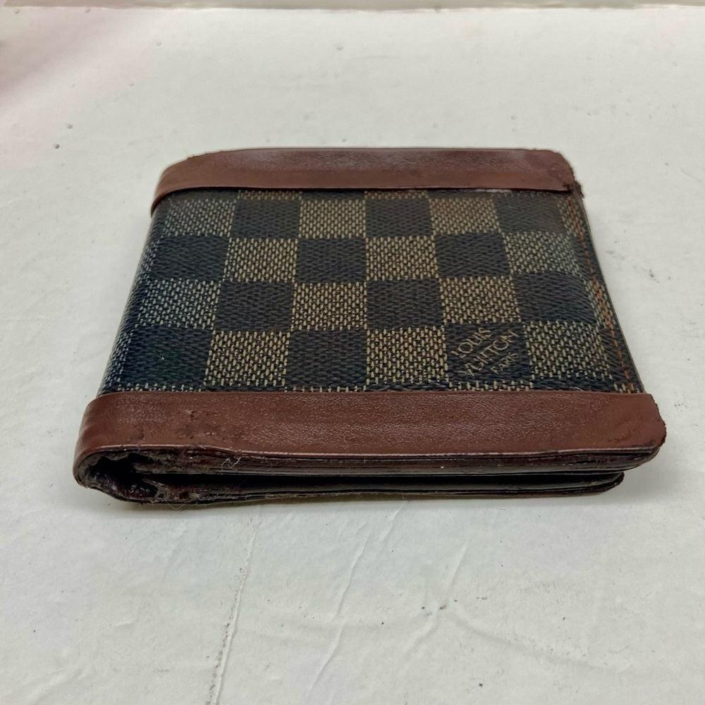 Louis Vuitton Damier Ebene Mens Credit Card Wallet