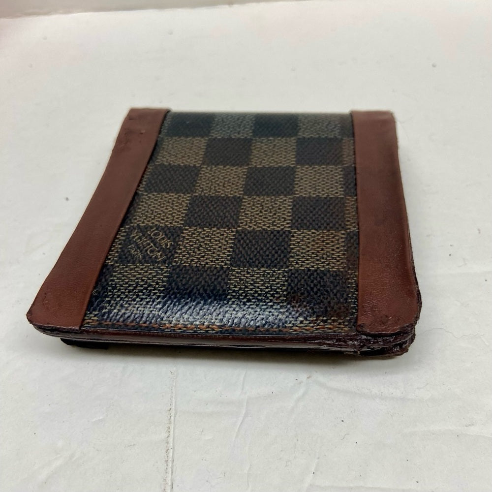 Louis Vuitton Damier Ebene Mens Credit Card Wallet