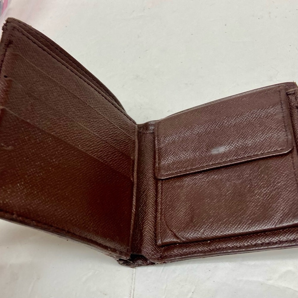 Louis Vuitton Damier Ebene Mens Credit Card Wallet